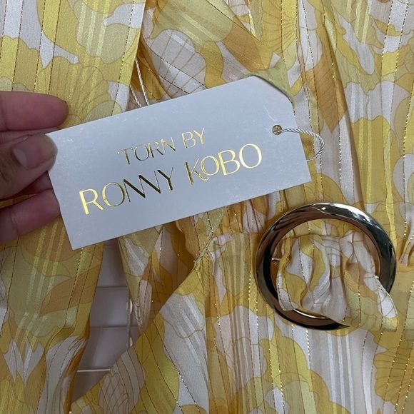 $278 Torn By Ronny Kobo Cassie Dress - Picture 3 of 8